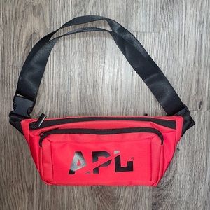 🎁 APL Limited Edition Red/ Black Bum Bag Fanny Pack